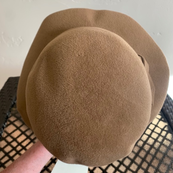 Vintage Louise Green Millinery Co. felt hat size OS main image 5